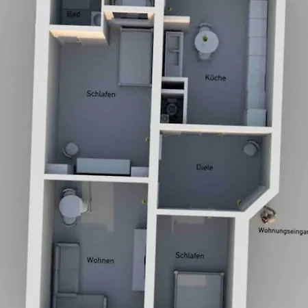 Apartment Altbautraum Im Zooviertel - Naehe Dus & Dortmund & Koeln & Essen *